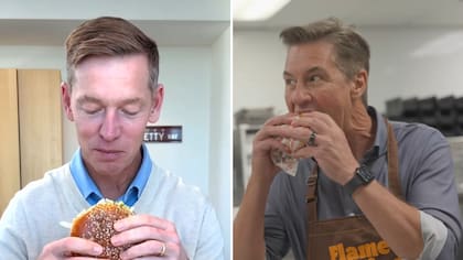 Los jefes de McDonald’s y Burger King pelean para ver quien disfruta más sus propias hamburguesas