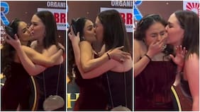 Actriz india fue besada a la fuerza por una fan en una alfombra roja: momento se viralizó en redes sociales