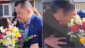 “Hola mamá, te amo mucho”: el emotivo reencuentro de chileno secuestrado al nacer y criado en EEUU con su madre biológica