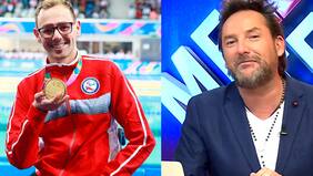 "(Lo conozco) Desde los doce años. Con Alberto Abarza tengo una historia muy linda, era fanático de la radio donde yo estaba... Iba sábado por medio", relata Daniel Fuenzalida sobre el medallista en los Juego Paralímpicos de Tokio