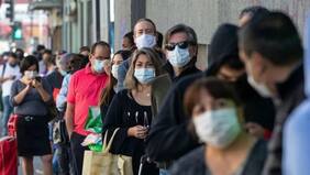 Contagios siguen al alza: 6 mil casos más en comparación al sábado pasado