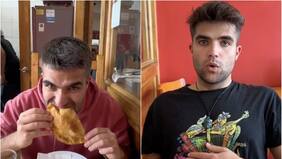 “Los platos son enormes”: gemelos españoles quedaron sorprendidos con la comida chilena