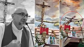“Un día todos vamos a morir...”: Revelan sermón que sacerdote daba justo antes de su impactante muerte en plena misa