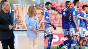 No se aguantó: el llamativo troleo de JC Rodríguez a la “U” en medio de cobertura por muerte de la reina Isabel II