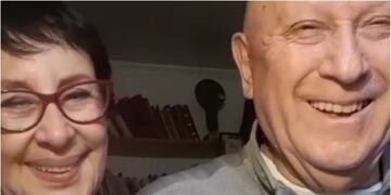 Mónica Carrasco y Jorge Gajardo