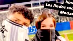 “Monikates con mi bebé”: pareja ocupó sus redes para presumir que ingresaron a la cancha del Monumental