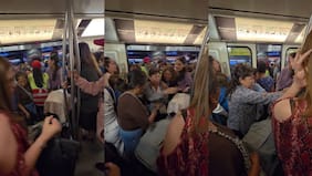 Viral de una madre con un coche doble en hora peak del Metro desata debate: Empresa pide empatía