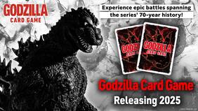 Godzilla tendrá un nuevo juego de cartas intercambiables en el 2025