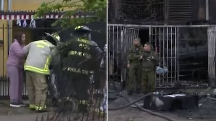 Horror en Cerrillos por hallazgo de pareja que murió tras incendio: incidentes entre vecinos obligó presencia policial