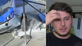 “Lamentablemente murió mi Sami, pero me salvó la vida”: habla joven chofer que sobrevivió tras ser aplastado por micro