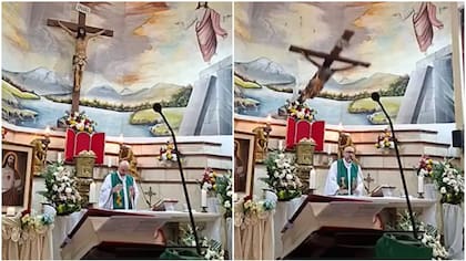Tragedia en Ecuador: sacerdote murió tras ser golpeado por una cruz de madera que le cayó encima en plena misa