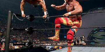 El humillante trolleo que sufrió Hulk Hogan a manos de Shawn Michaels en su penúltima lucha en la WWE