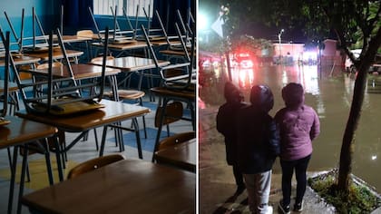 En qué comunas se suspendieron las clases este martes y miércoles por sistema frontal: hay dos de la Región Metropolitana