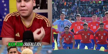 “El futbolista venezolano es mejor que el futbolista chileno”: tiktoker deportivo lanzó controversiales declaraciones