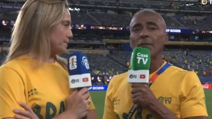 “Alguien que no sabe mucho de fútbol”: Romario lanzó polémicas declaraciones a una periodista