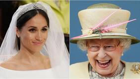 Nuevo chisme real: Isabel II no quiso prestarle a Meghan Markle la corona que quería usar en su matrimonio