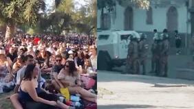 “Desproporcionado e innecesario”: Arbolitex cuestionó a Carabineros tras cortar su show de comedia en Providencia
