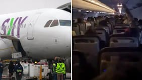 Sky explica por qué un vuelo a Concepción regresó a Santiago tras fallido aterrizaje