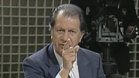 Ricardo Lagos, el hombre del índice desafiante