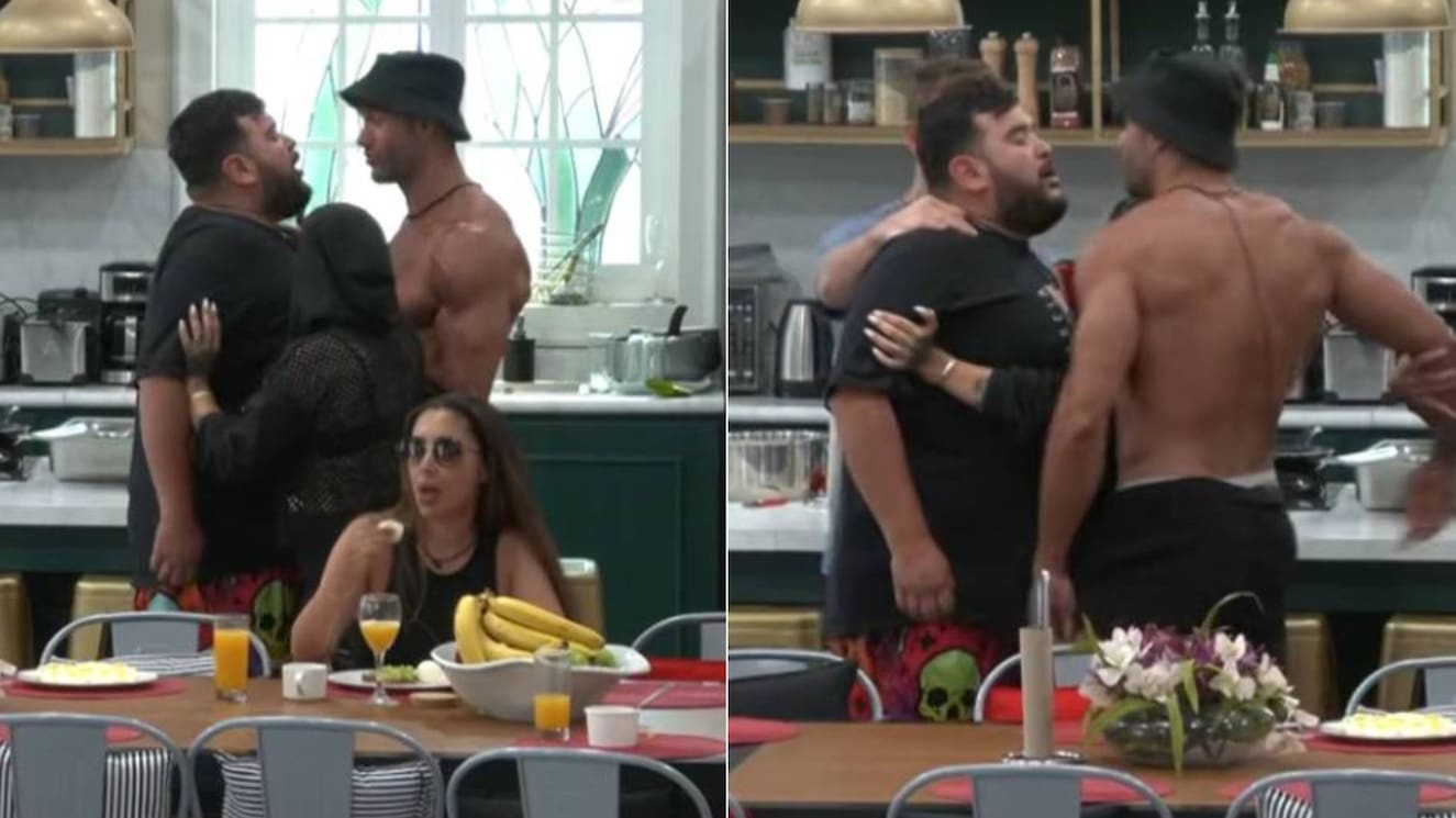 El feroz round de Otakin y Fabio Agostini en El Internado: compañeros intervinieron para evitar los golpes