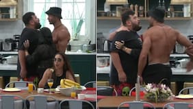 El feroz round de Otakin y Fabio Agostini en El Internado: compañeros intervinieron para evitar los golpes