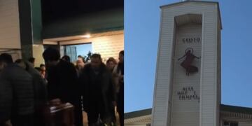 Un acto no muy cristiano: familia debe velar a su ser querido en la calle por decisión de párroco