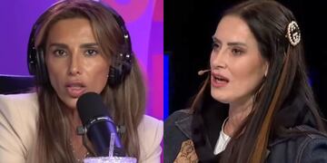 Carla Ballero y Adriana Barrientos en pantallazos.