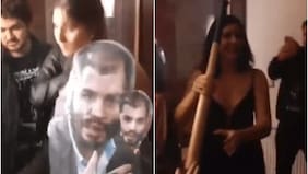 “Fue de mal gusto…”: Fernando Atria pide disculpas por video de su hija golpeando una piñata con el rostro de Renato Garín
