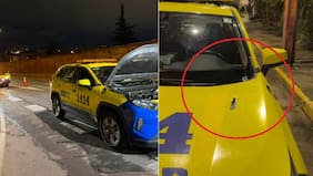 Furioso escape: delincuentes balean a dos patrullas municipales tras cometer violento robo en Providencia