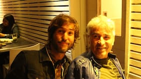 Jorge González reapareció en íntimo homenaje