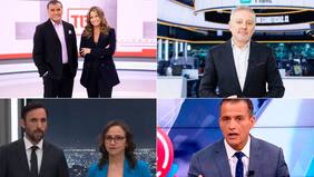 Ganó por amplio margen: el noticiero central que se impuso sin problemas a la competencia durante julio