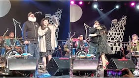 La sorpresiva aparición de Mon Laferte en concierto viñamarino de Macha y el Bloque Depresivo