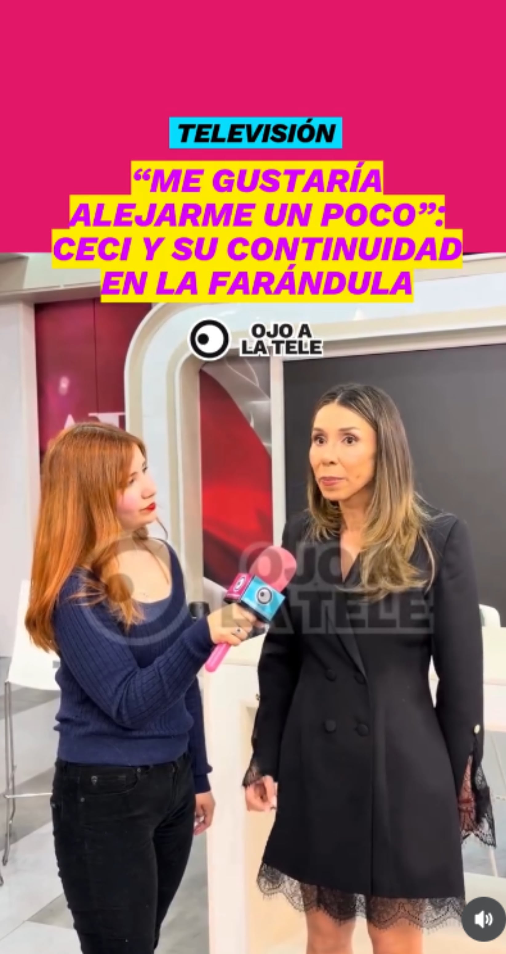 Cecilia Gutiérrez analizó su futuro en la farándula.