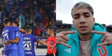 Jairo Vera fue a hinchar por la Universidad de Chile en Brasil: hasta se sacó foto con Marcelo Díaz