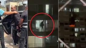 Cae venezolano que huyó por balcones tras prenderle fuego a su ex y a su sobrina en edificio de Santiago: salió de Chile