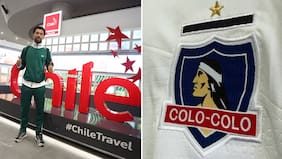 Vozinha ya apareció con el buzo de Colo Colo para realizar sus exámenes médicos