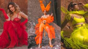 "Por la altura, cada uno iba con un tanque de oxígeno...": la fantasía fashion que Euge Lemos filmó en el Desierto de Atacama antes de la pandemia para agradecer a sus seguidores en Instagram