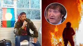 “Jamás lo haríamos”: La respuesta del mapuche que Milei vincula a incendios en la Patagonia y que declaró “terrorista”