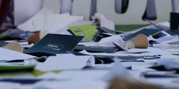 Destrozos en La Florida