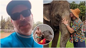 José Antonio Neme alzó la voz y respondió a críticas por postales con elefantes en Tailandia: “Participé de un acto que me pareció muy lindo”