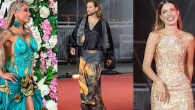 Millaray Viera no quiso conversar con la prensa, Cretton y su look "Sandokán, el Tigre de la Malasia", y el cuerpo pintado de Flor de Rap en la Gala Viña 2025