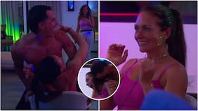 Camilo Huerta sorprendió a Paula Pavic con sensual baile en “Vecinos al límite”: “Me la estoy jugando”