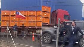 “Se me está muriendo un paciente”: funcionario de salud se enfrentó a camioneros tras bloqueo de la ruta en Paine