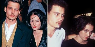 El romance de Johnny Depp y Winona Ryder