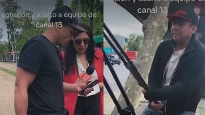 Periodista y camarógrafo de Canal 13 estarían golpeados emocionalmente tras ataque y robo de delincuente