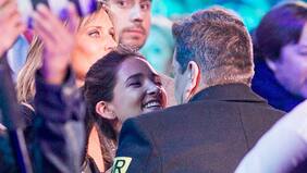 TODAS LAS FOTOS DE JULIO CESAR Y CAMILA muy acaramelados en la Quinta Vergara