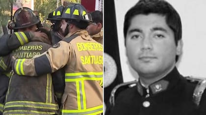 Tragedia en Santiago centro: confirman muerte de bombero en pleno combate de incendio