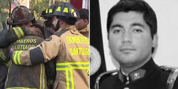 Muere bombero en combate de incendio en Santiago