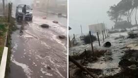 “¡Se va a llevar la casa!”: Impactantes marejadas irrumpen entre viviendas y caminos en Ñuble