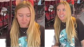 “Fuera de huev…”: la reacción de tiktoker estadounidense que se hizo viral por sus dichos sobre Talca